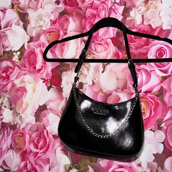 Black leather purse GUESS bag - Picture 2 of 6